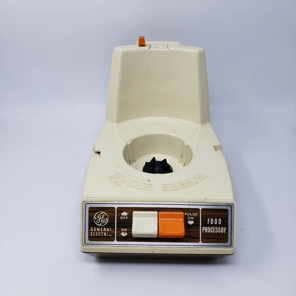 GE General‎ Electric D4FP1 1970's Vintage Food Processor Base Replacement Tested